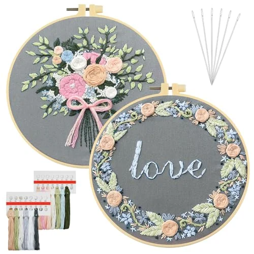 Bouquet et couronne LOVE — visuel de la référence