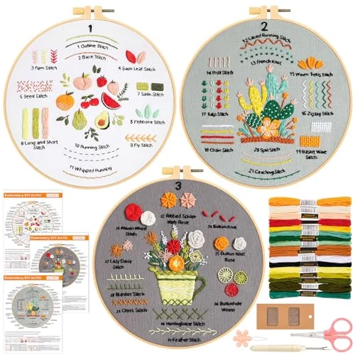 Trois samplers de points et petits motifs — visuel de la référence