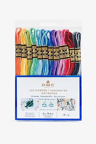 DMC Ombrés — douze échevettes de 4 m — visuel de la référence