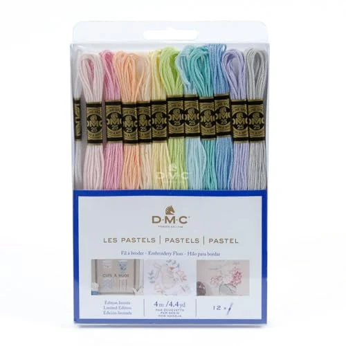 DMC Pastels — douze échevettes de 4 m — visuel de la référence
