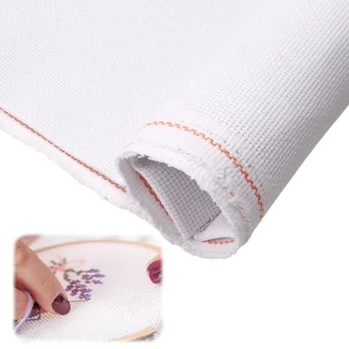 Toile Aida blanche 14 CT — 150 × 100 cm — visuel de la référence